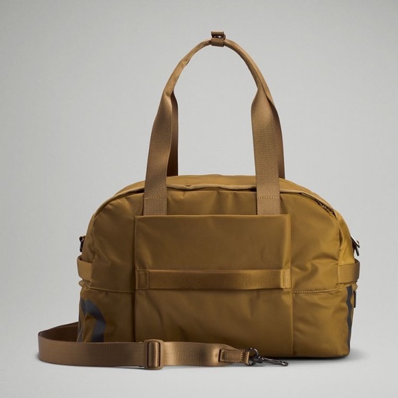 Lululemon City Adventurer Duffle 29L Burnt Caramel Black - Picture 3 of 10